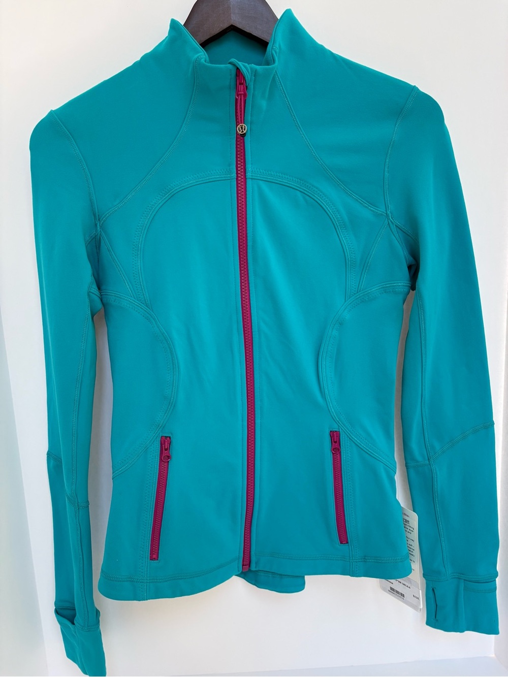 Vintage Lululemon Forme Jacket II Brushed Surge - Teal - Size 6 - NWT